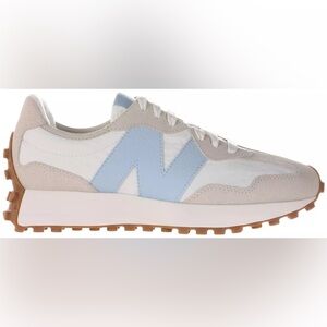 New Balance 327 Women’s Sneakers Size 6 – White/Beige/Blue – Brand New